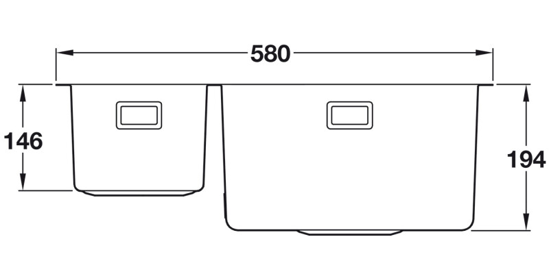 Abode AW5126 Matrix R15 1.5B LH Sink SS