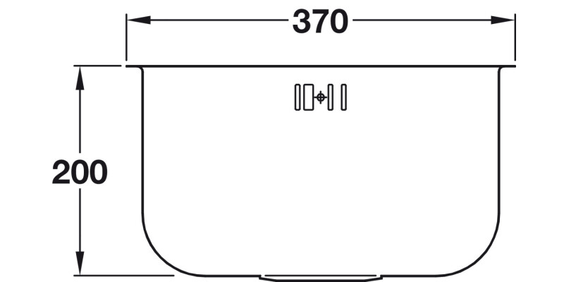 Abode AW5014 Matrix R50 1.0B UH Sink SS
