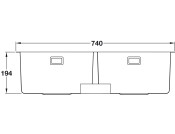 Abode AW5123 Matrix R15 2.0B UH Sink SS