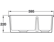 Abode AW1032 Sandon 1.5B RH Sink Cer