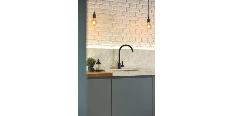 Abode AT2101 Atlas Sgl Lvr C-Tap Brs Blk