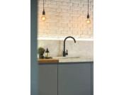 Abode AT2101 Atlas Sgl Lvr C-Tap Brs Blk