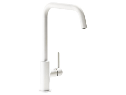 Abode AT2207 Althia Sgl Lvr U-Tap M.Wht