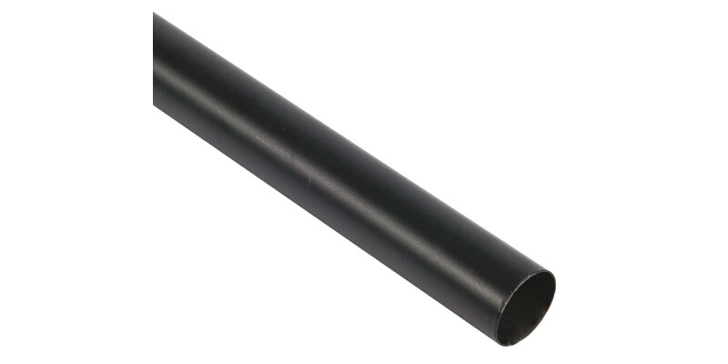 W/Robe Rail 0.6x25x25x1829mm St M.Blk