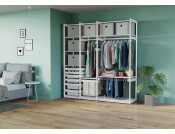 Dresscode W/Robe Rail 2500mm Gry