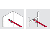 Dresscode W/Robe Rail 2500mm Gry