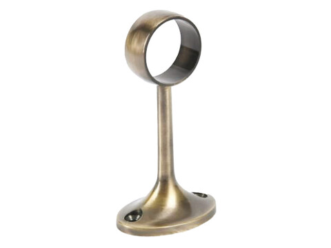 W/Robe Centre Support D25mm ZA Ant Brs