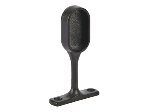 W/Robe Oval End Support ZA M.Blk