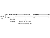 Loox5C Flex LED1350 558mm 24V/9.6W 4K