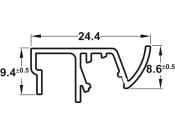 Loox5C Flex LED1350 Gola Prof 1200mm Blk