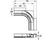 Loox5C Flex LED1350 Gola Inr Crn Pl Blk