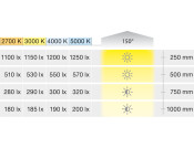 Loox5 LED2104 8mm COB 5M 12V/9.6W 3000K
