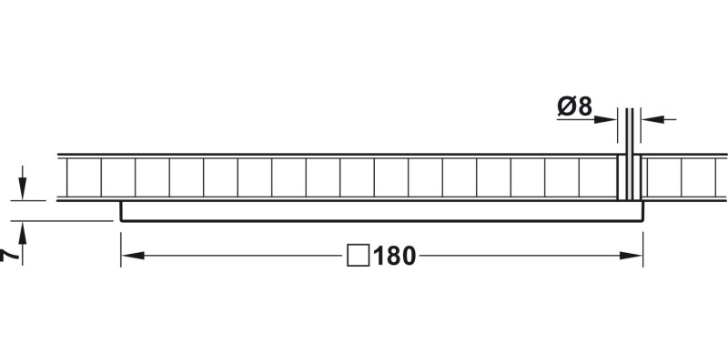 Loox5 LED3067 180x180mm 24V/7W 4000K