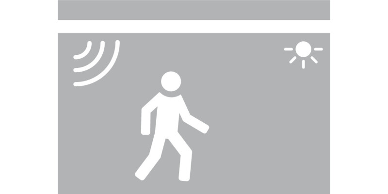 Loox IP20 Mod Mot Detector 0.5/1/3 Mins