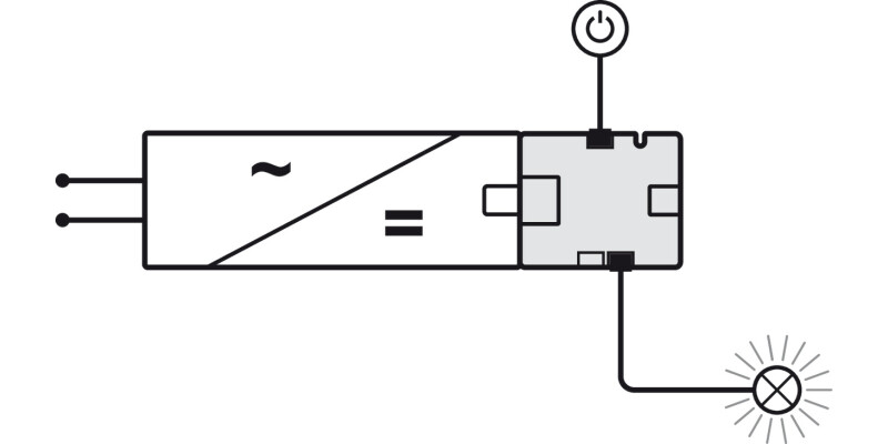Loox5 2-Way Distr+Swt BoxBox 12V/60W