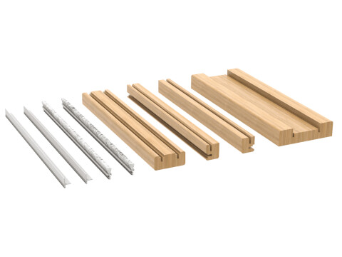 Jamb Kit, for Hafele Optimo Pocket Door System