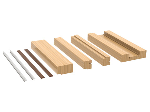 Optimo Jamb Kit 125mm Fire Rated FD30