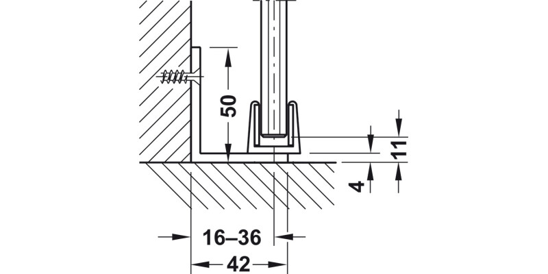 Slido D-Li12 120F FitSet 1Dr w SC Gls