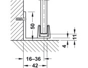 Slido D-Li12 120F FitSet 1Dr w SC Gls