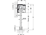 Slido D-Li12 120F FitSet 1Dr w SC Gls