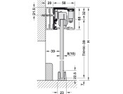 Slido D-Li12 120F FitSet 1Dr w SC Gls