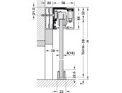 Slido D-Li12 120F FitSet 1Dr w SC Gls