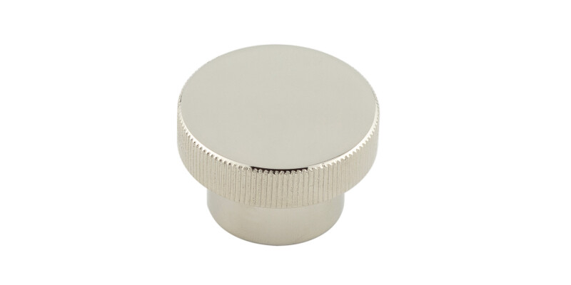 Thaxted Knob Brs Pol Nkl D40x25mm
