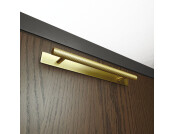 Langham Pull Hdl+Plt Brs Sat 160mm cc