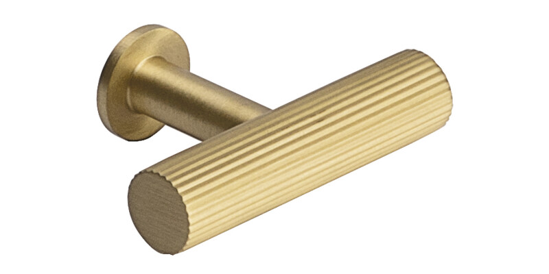 Langham T Knob Brs Sat 50mm