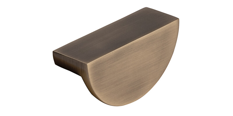 Luna Plain Hdl Brs Ant Brz 64mm cc