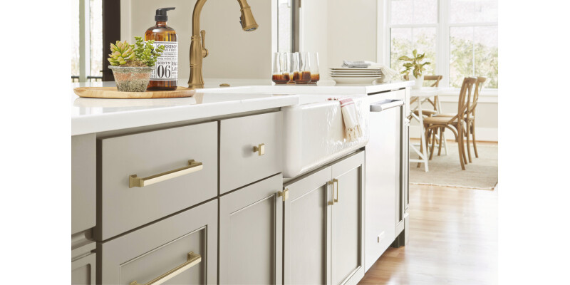 Palladium Pull Hdl ZA Gld Chpg 160mm cc