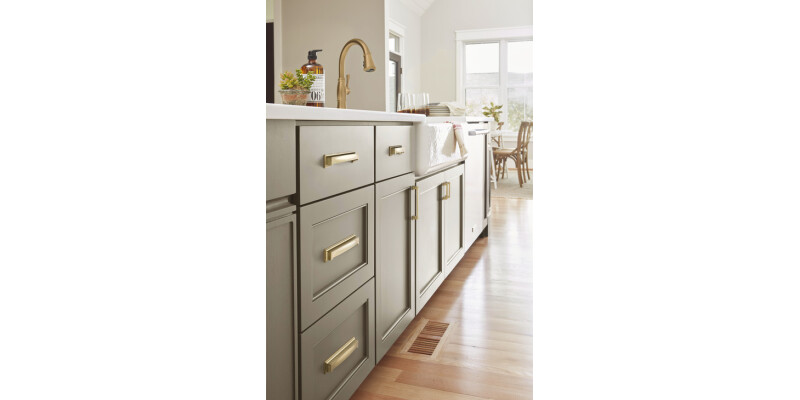 Palladium Pull Hdl ZA Gld Chpg 160mm cc