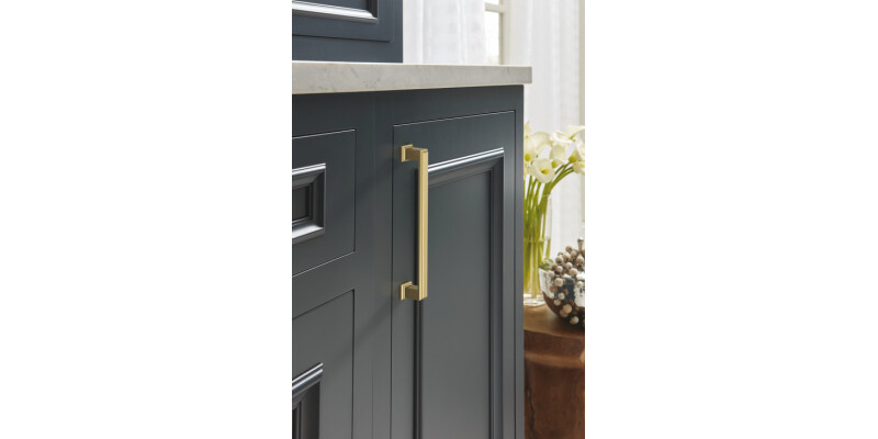 Palladium Pull Hdl ZA Gld Chpg 160mm cc