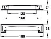 Palladium Cup Hdl ZA ORB 160mm cc