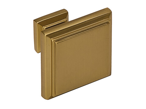 Palladium Knob ZA Gld Chpg 32x32x25mm