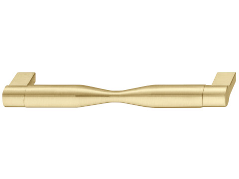 Omnia Pull Hdl ZA Brush Brass 160mm cc