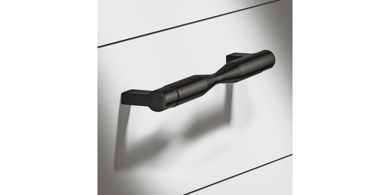 Omnia Pull Hdl ZA Brass Ant 160mm cc