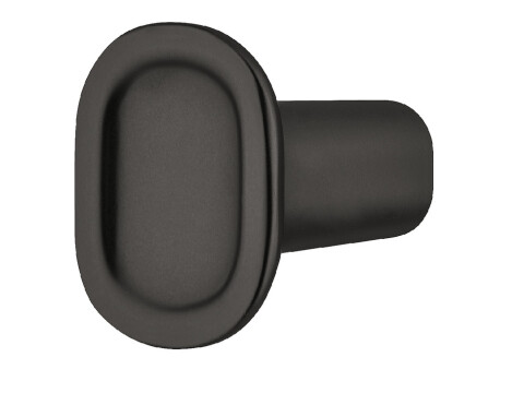 Concavo Knob ZA Matt Blk 24x29mm