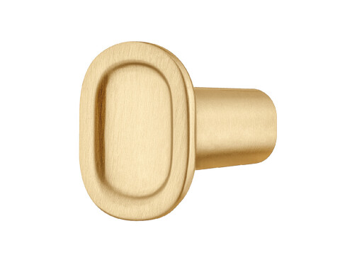 Concavo Knob ZA Bru Gld Col 24x29mm