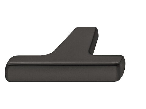 Conica Knob ZA Matt Blk 47x32mm