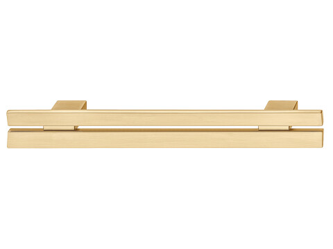 Split Pull Hdl ZA Bru Gld Col 128mm cc