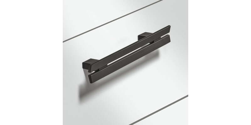 Split Pull Hdl ZA Bru Gld Col 128mm cc