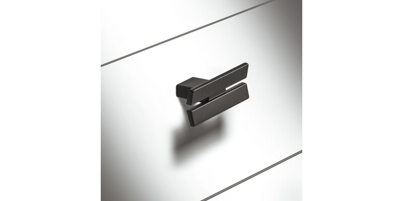 Split Knob ZA Bru Gld Col 60x27.5mm