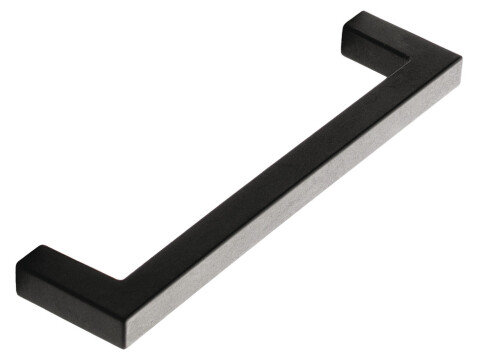 Square10 Pull Hdl Ocean Pl Blk 128mm cc
