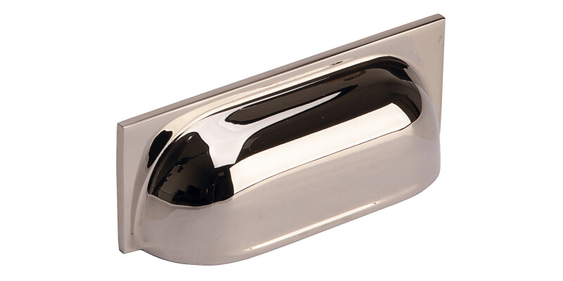 Albury Cup Hdl Brass Pol Nkl 76mm cc