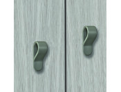 Belt Loop Knob ZA Moss Grey 22x63mm