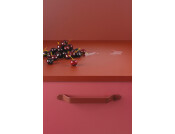 Belt Pull Hdl ZA Volcano Red 160mm cc