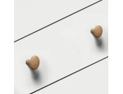 Ringwood Knob Oak Natural Lacq D32x25mm