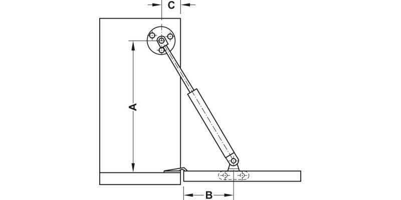 Gas Filled Piston Rods 90-110D SNP 60N