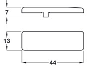 M310 110D Hinge+Plate Set FO 45/9.5 x20